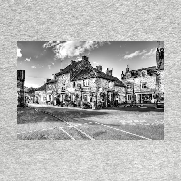 Helmsley Town, Yorkshire, UK, Black And White by tommysphotos